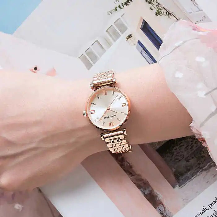 Montre Femme Mini Focus à Bracelet à Maillons