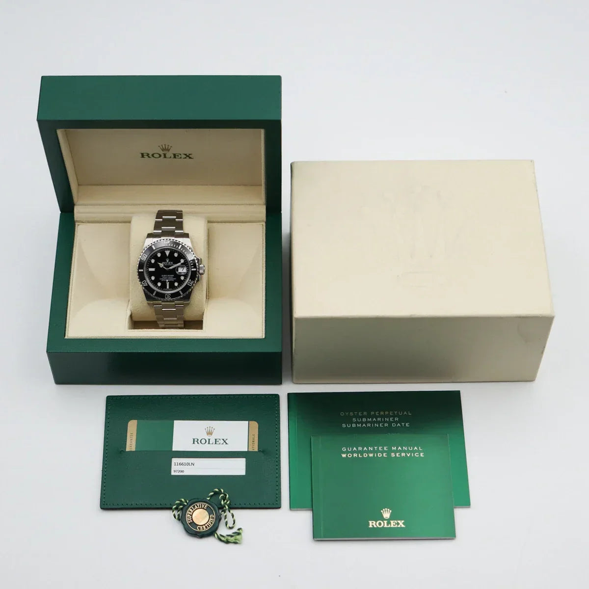 Montre Homme Submariner Noir 116610LN