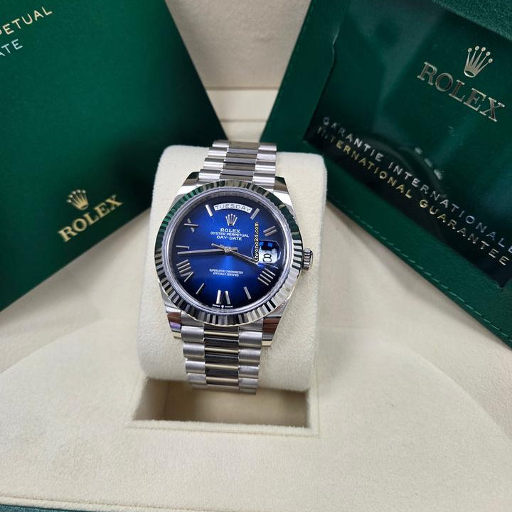 Rolex Day Date Blue