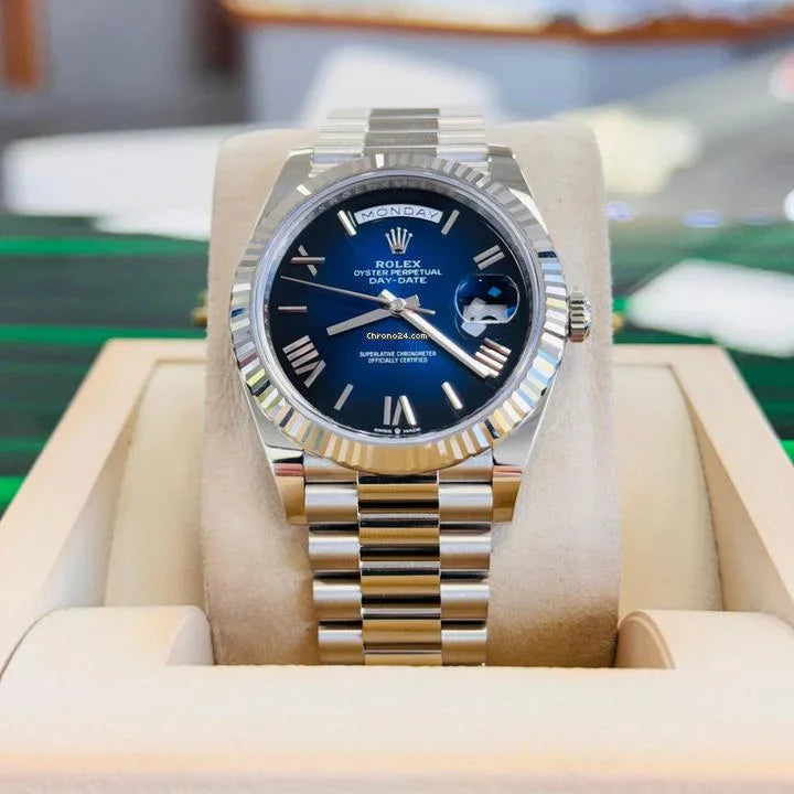 Rolex Day Date Blue