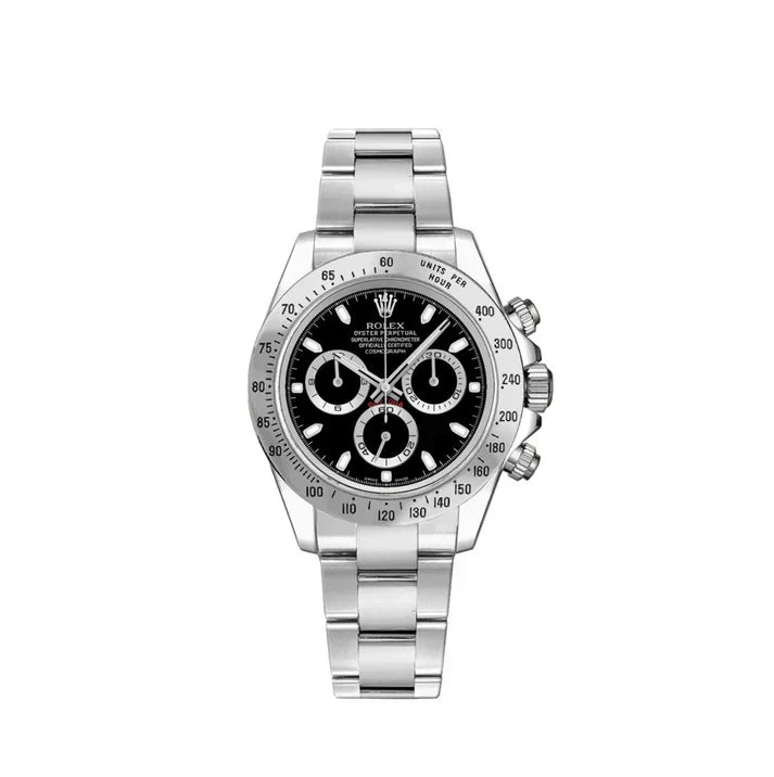 Daytona Cosmographe Fond Noir Pour Homme