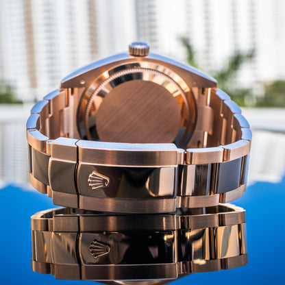 Rolex Sky Dweller chocolat