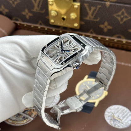 Cartier Santos Skeleton