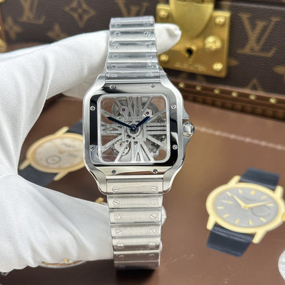 Cartier Santos Skeleton