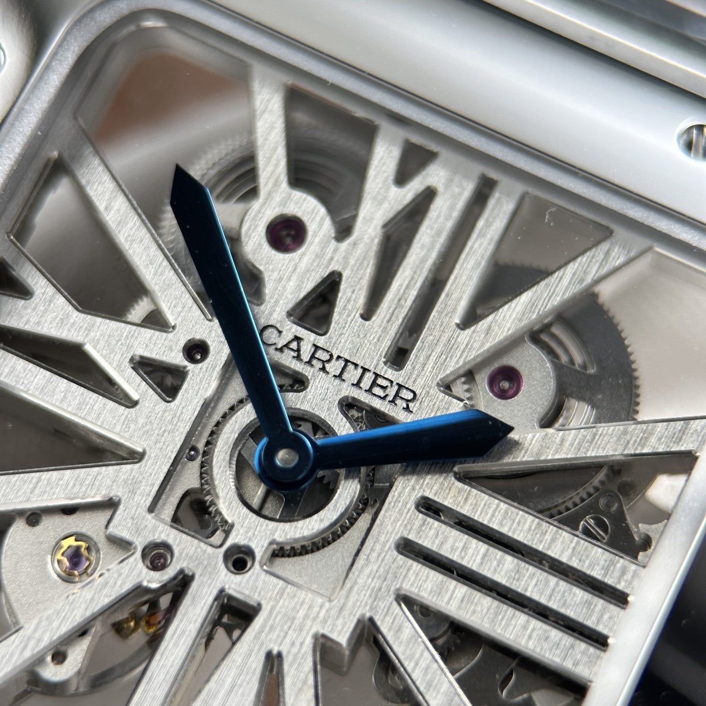Cartier Santos Skeleton