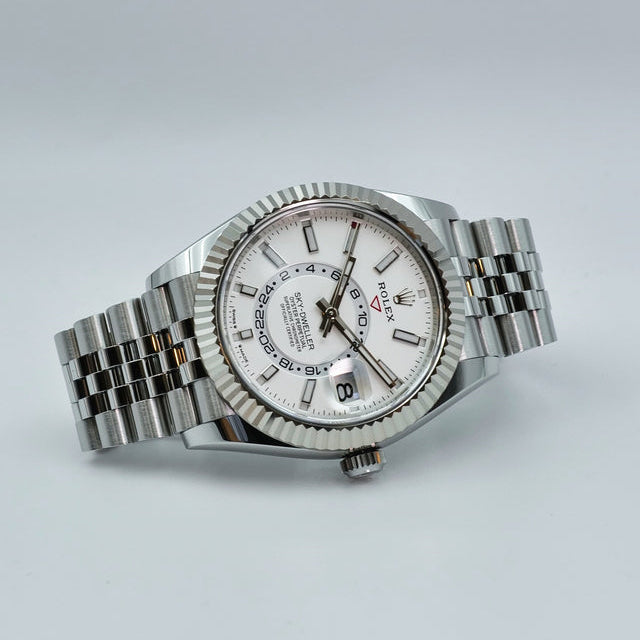 Rolex Sky Dweller white