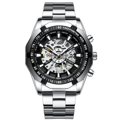 Montre Squelette Mécanique Homme — WINNER Forsining