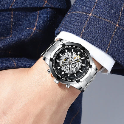 Montre Squelette Mécanique Homme — WINNER Forsining