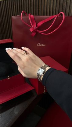 Montre Panthère de Cartier Argentée Pour Femme