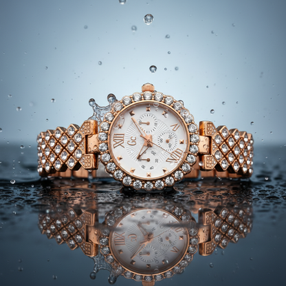 GC Prestige water drops glass