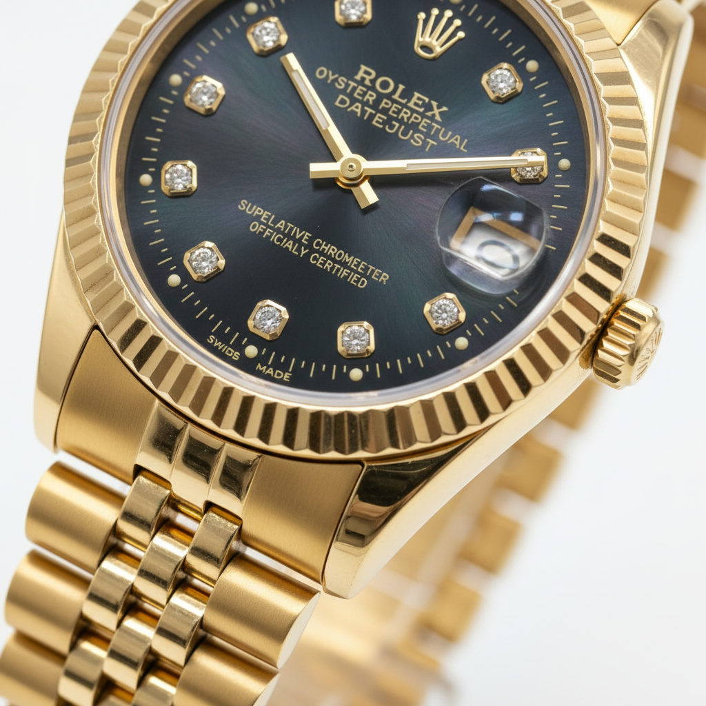 Datejust Noir – Détail