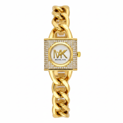 Montre MK or – fond blanc