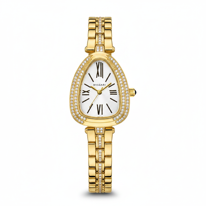 Montre femme Serpenti fond blanc
