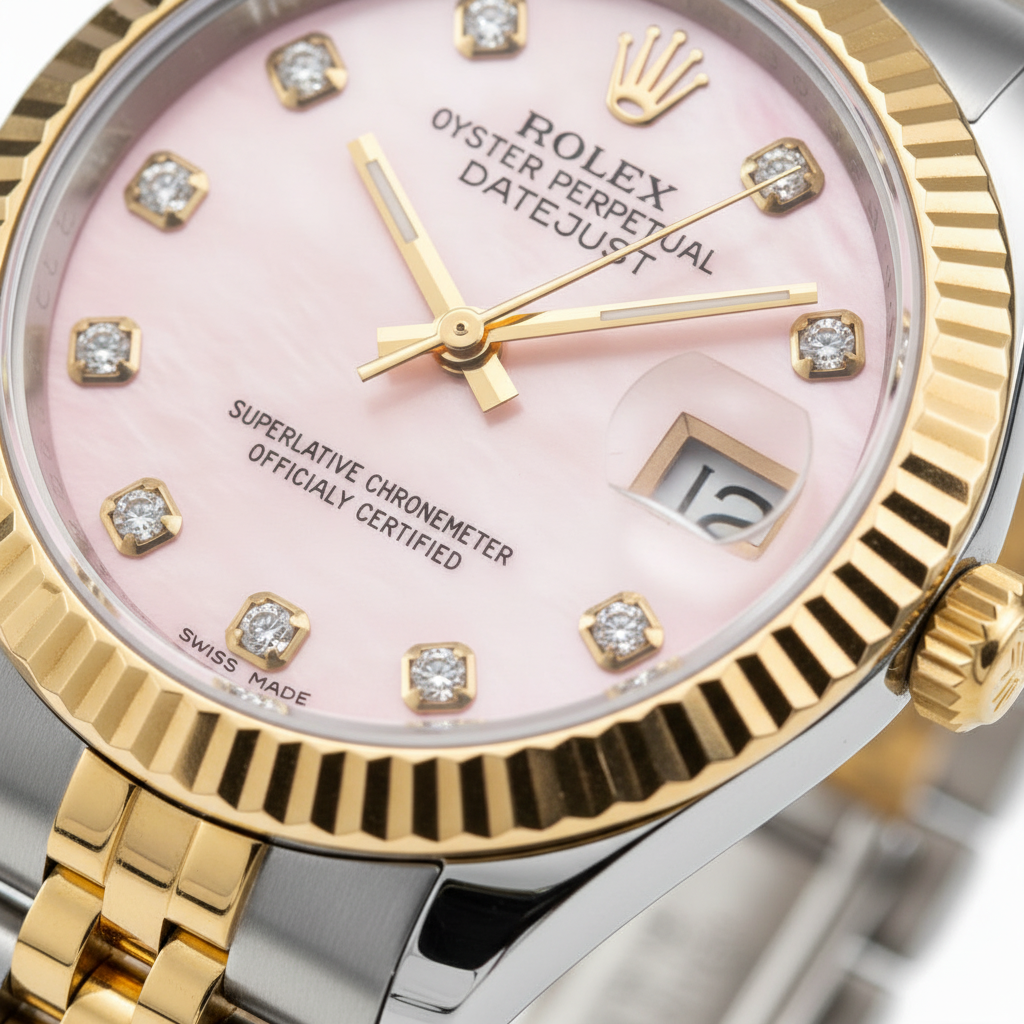 Datejust Rose – Détail