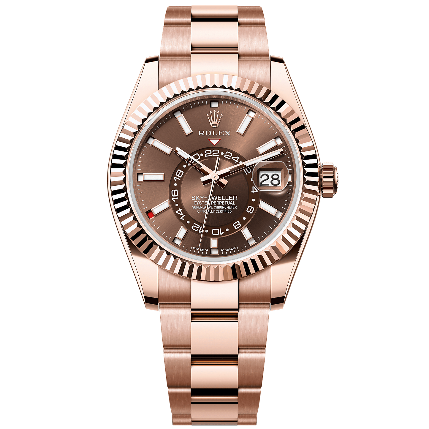 Rolex Sky Dweller chocolat