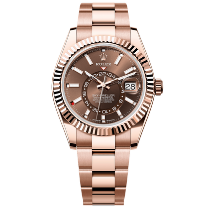 Rolex Sky Dweller chocolat