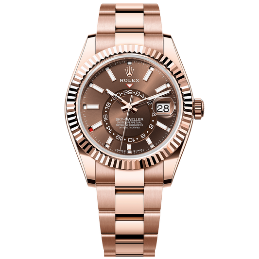 Rolex Sky Dweller chocolat