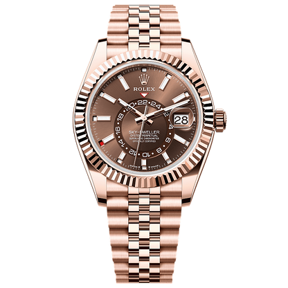 Rolex Sky Dweller chocolat
