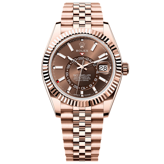Rolex Sky Dweller chocolat