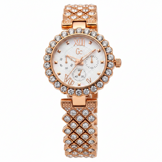 Montre GC Prestige – Bracelet Cristaux & Cadran Luxe