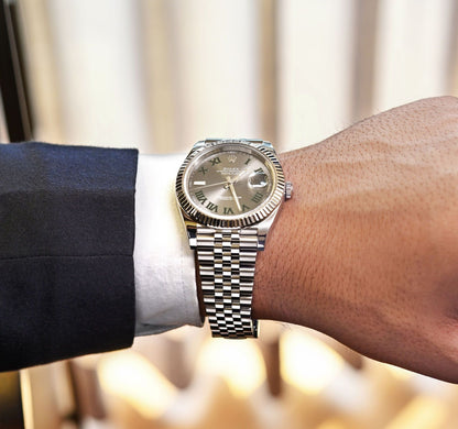 rolex datejust wimbledon