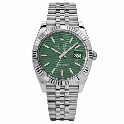 Rolex Datejust Green Motif