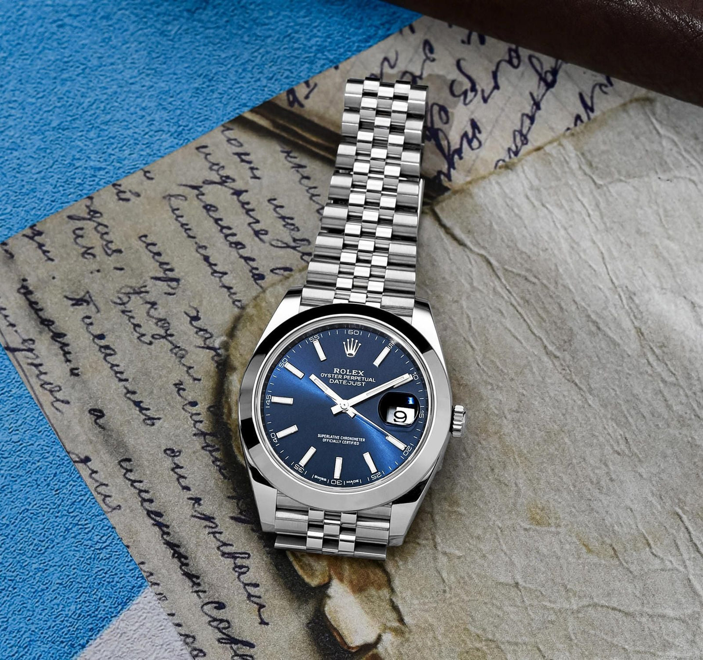 Rolex Datejust Blue