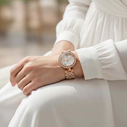 Montre GC Prestige – Bracelet Cristaux & Cadran Luxe