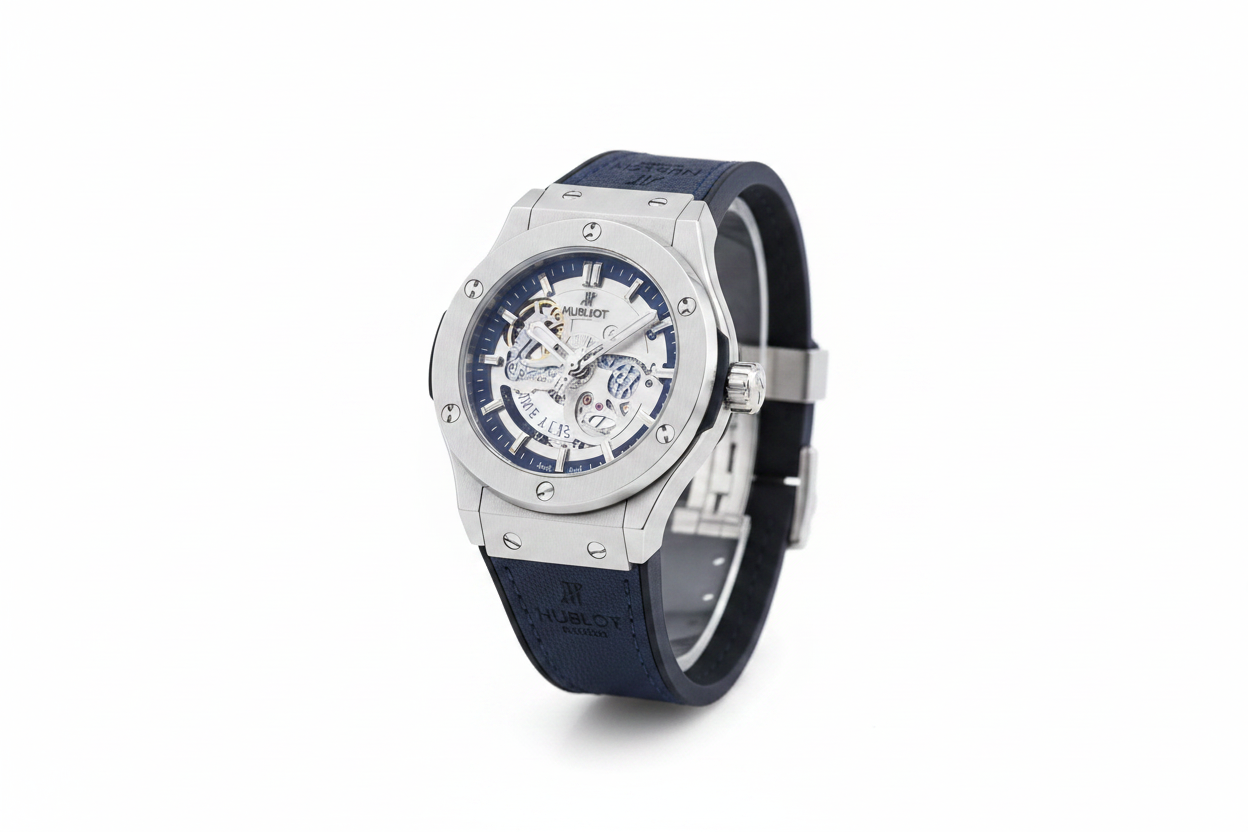 Watch Navy Blue Strap